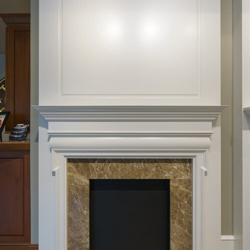 Custom Wood Fireplace Mantels