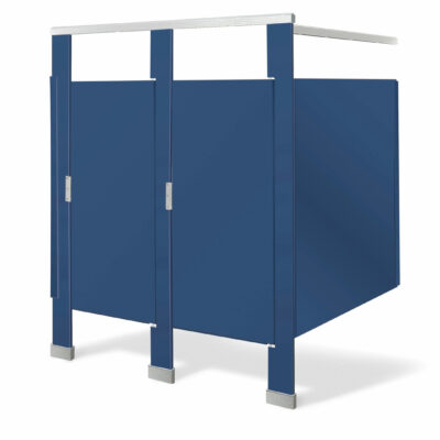 solid plastic washroom partitions for high traffic restrooms