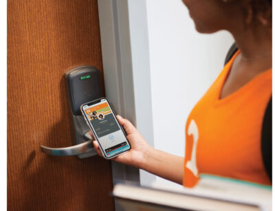 keyless commercial door hardware access system