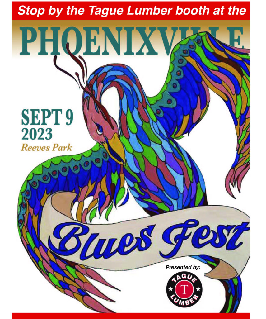 Phoenixville Blues Fest Tague Lumber