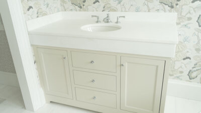 Bath Vanity display at Tague Design Showroom