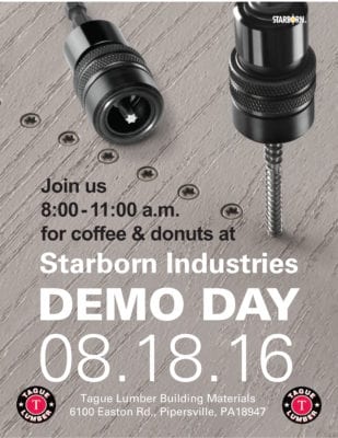 FREE donuts & coffee at Starborn Demo Day – Doylestown