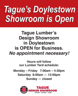 Doylestown Showroom hours