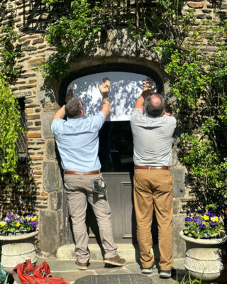 Custom moulding reproduction detail and templating