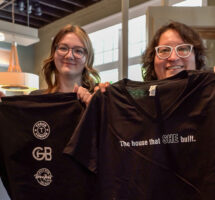 employee, makezie and Mel at Mlavern WIC event