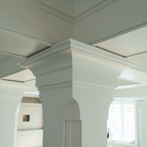 Wainscoting & Columns
