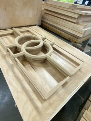 custom wood windows fabrication