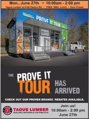 HEW - Prove it Tour counter card - we are here
