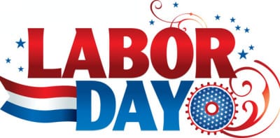 Labor Day Schedule 2017