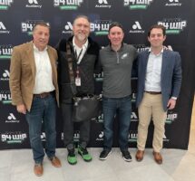 Tague Lumber employees at WIP event