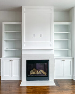 Custom casework and built-in bookcases