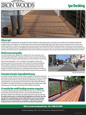 Iron Woods Ipe Brochure