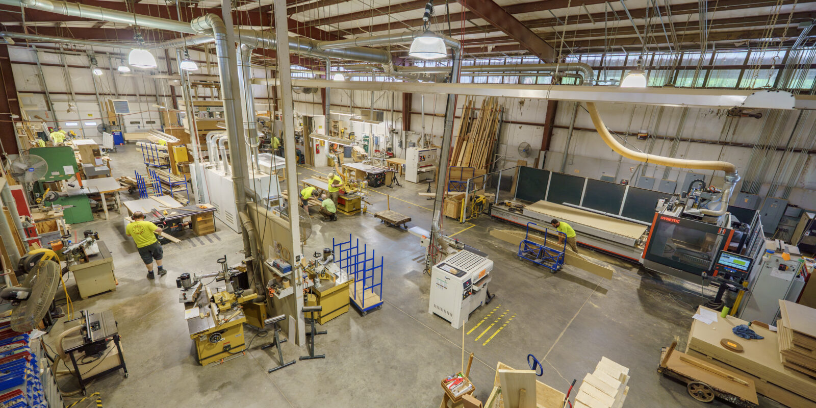 Custom Millwork Division fabrication facility in Phoenixville PA
