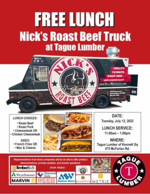 Nick’s Roast Beef Truck – Tague of Kennett Sq.