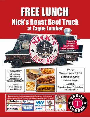 Nick’s Roast Beef Truck — Tague of Philadelphia