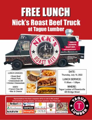 Nick’s Roast Beef Truck — Tague of Phoenixville