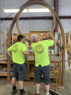 Architectural wood millwork shop