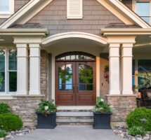 Decorative PVC architectural column, Russin Trimboard PVC Trim Wood inventory at Tague Lumber