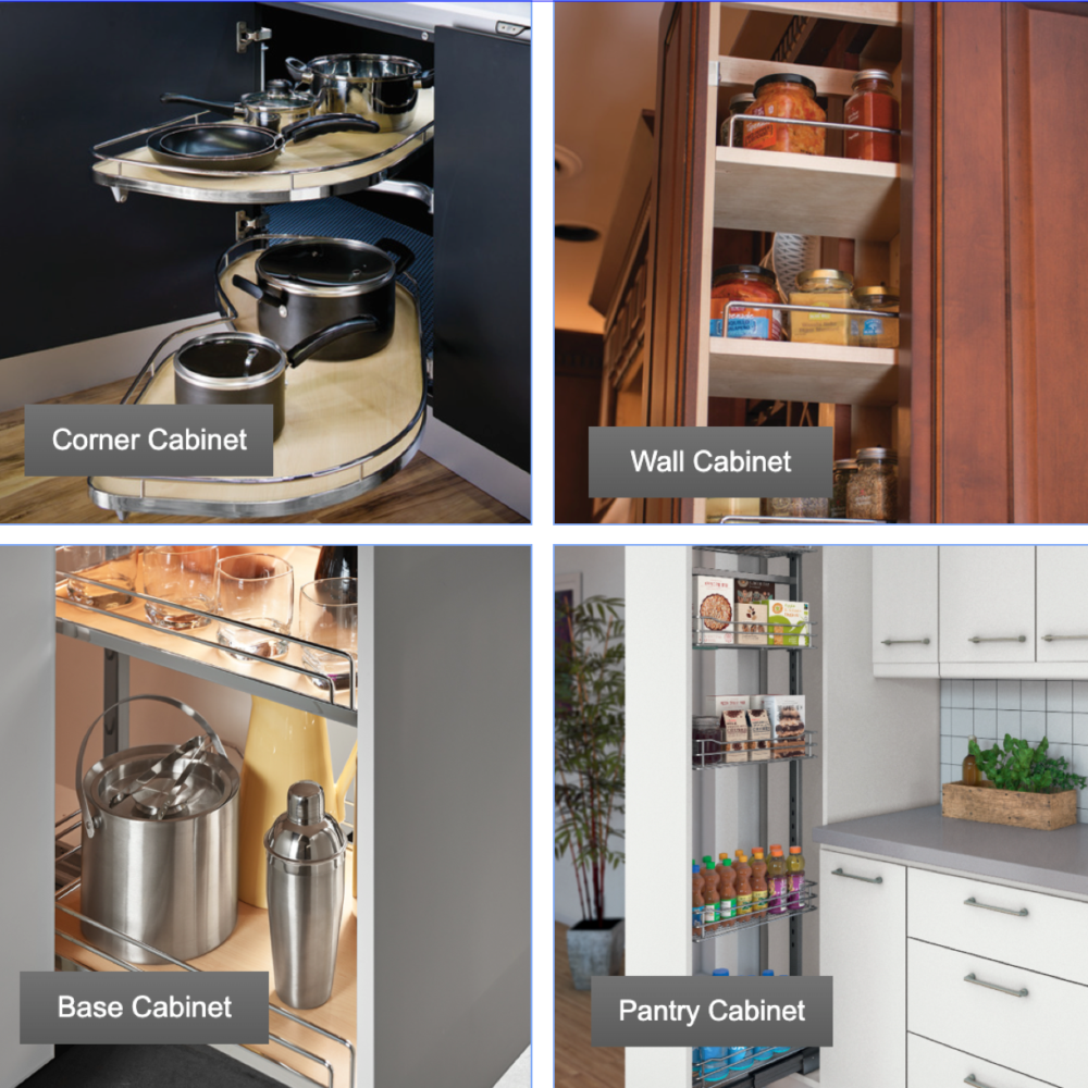 Hafele Kitchen cabinet organizers