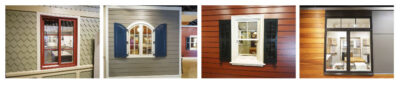 exterior siding showroom display