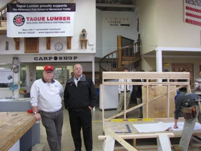 Tague Lumber supports Williamson Free School of Mechanical Trades — Skills USA Competition