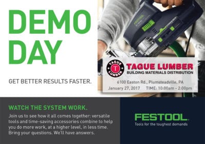 Festool Demo Day