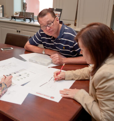 Kitchen Cabinetry consult at Doylestown Design Showroom
