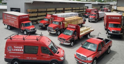 lumber delivery services Pennsylvania