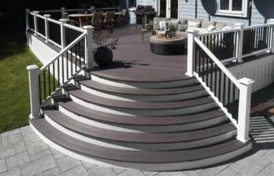 PVC decking and outdoor railing systems
