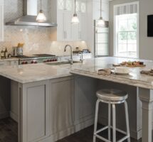 Custom kitchen and bath cabinets, Philly Design Home project