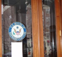 Custom entry door on commercial building in Historic district of Philadelphia. Door were made to match adjacent door, but modified to comply with ADA standards.