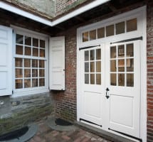 Betsy Ross House - Cedar Shingle Roofing & new entry doors