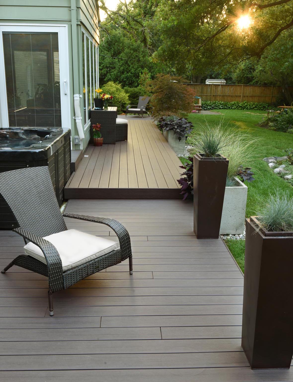 Timbertech Composite Decking Photo Courtesy of Timbertech