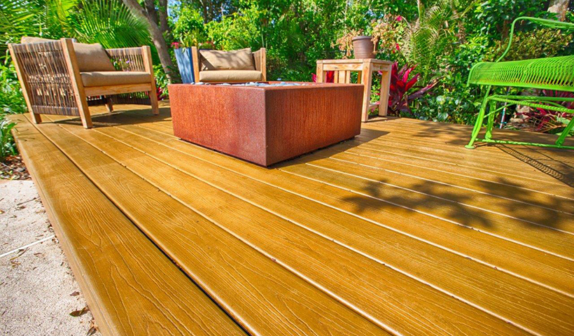 MoistureShield Composite Decking Photo Courtesy of MoistureShield