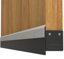 door sweep weatherstrip installation