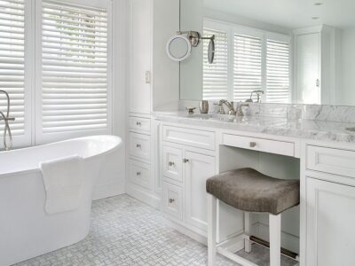 Plain & Fancy custom bath cabinetry