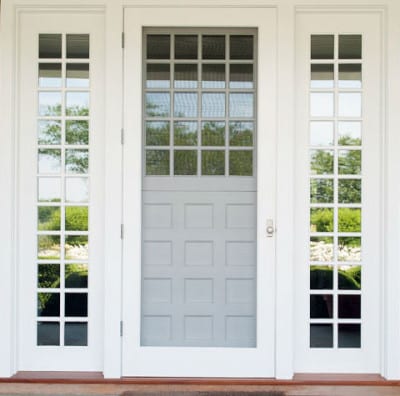 storm doors and screen doors for home entryways